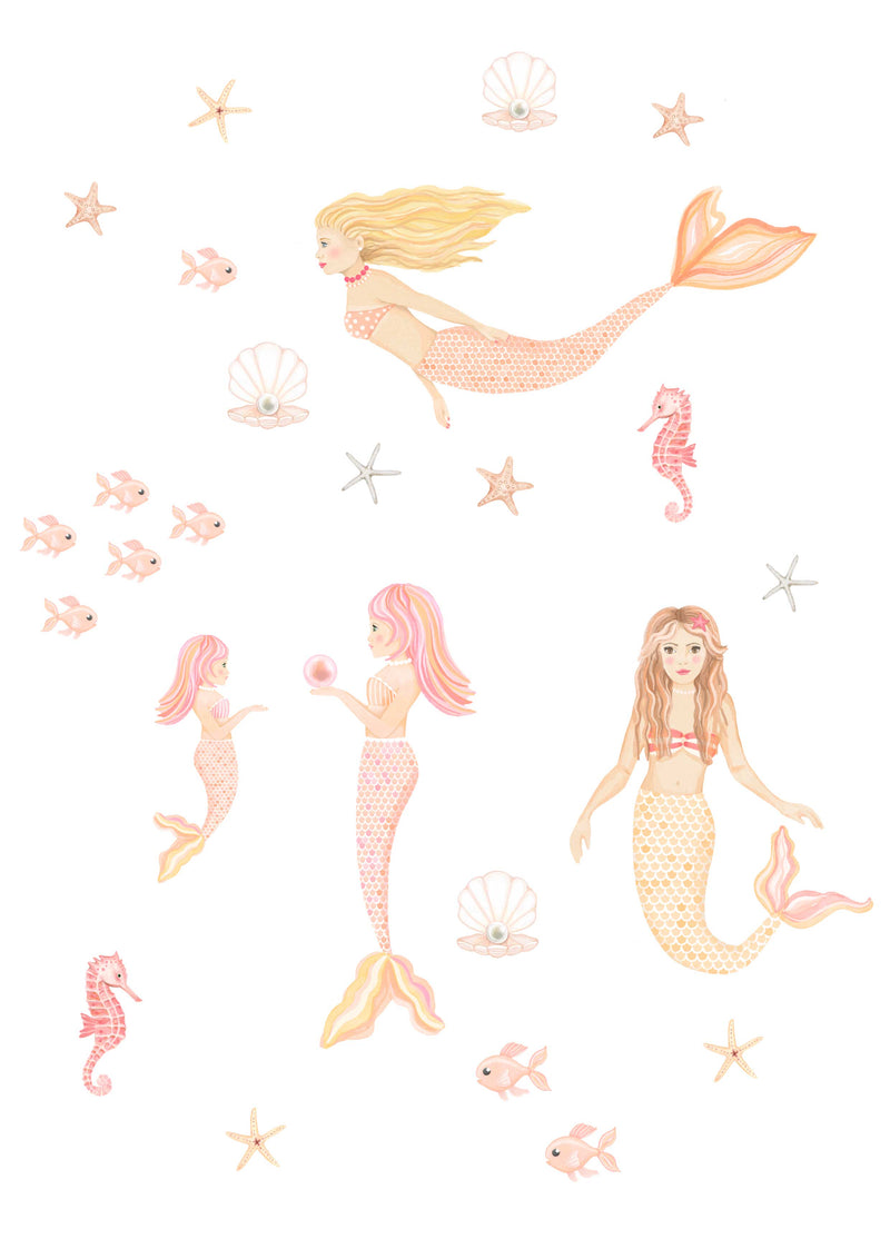 Mermaid Magic - Peachy