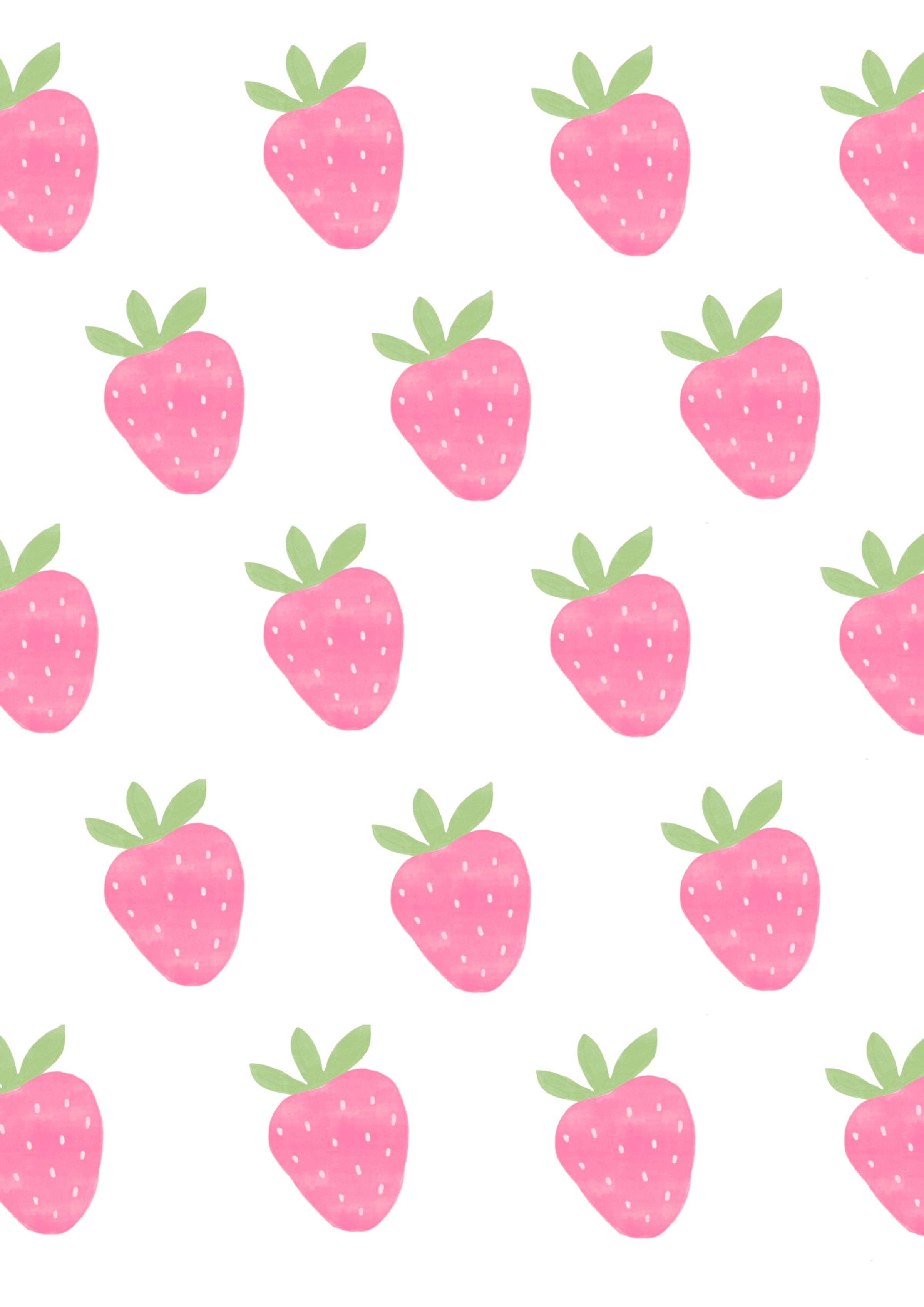 Mini Strawberry Wall Stickers