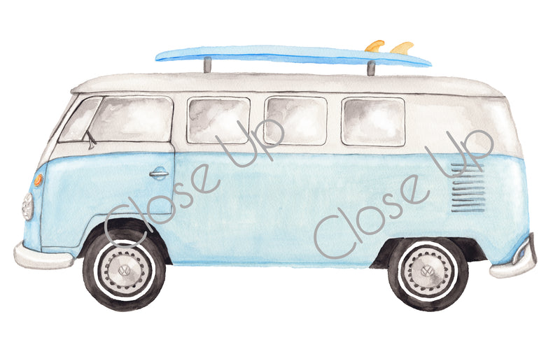 Combi Wall Stickers - Blue