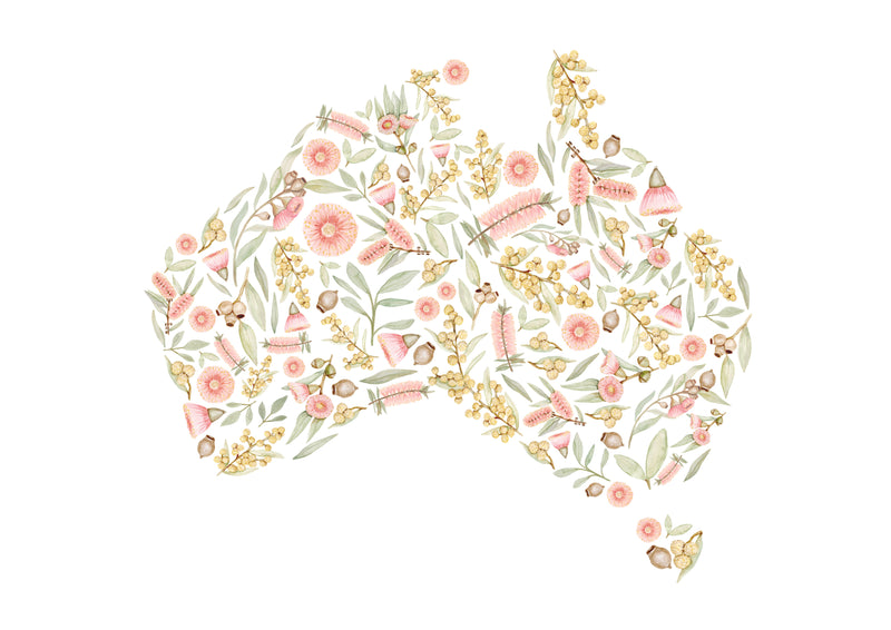 Flora Australia Print