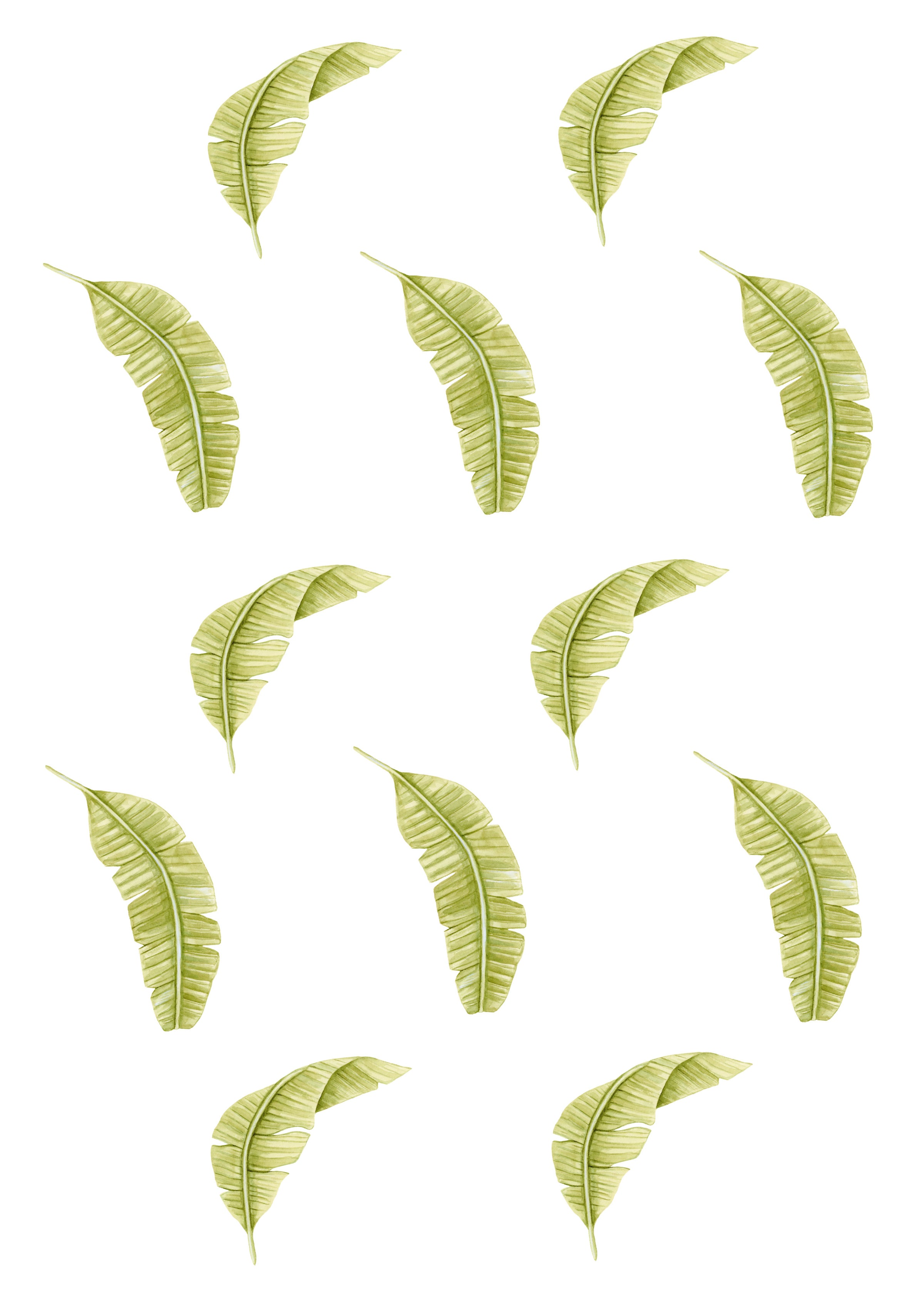Jungle Leaves - Wall Stickers