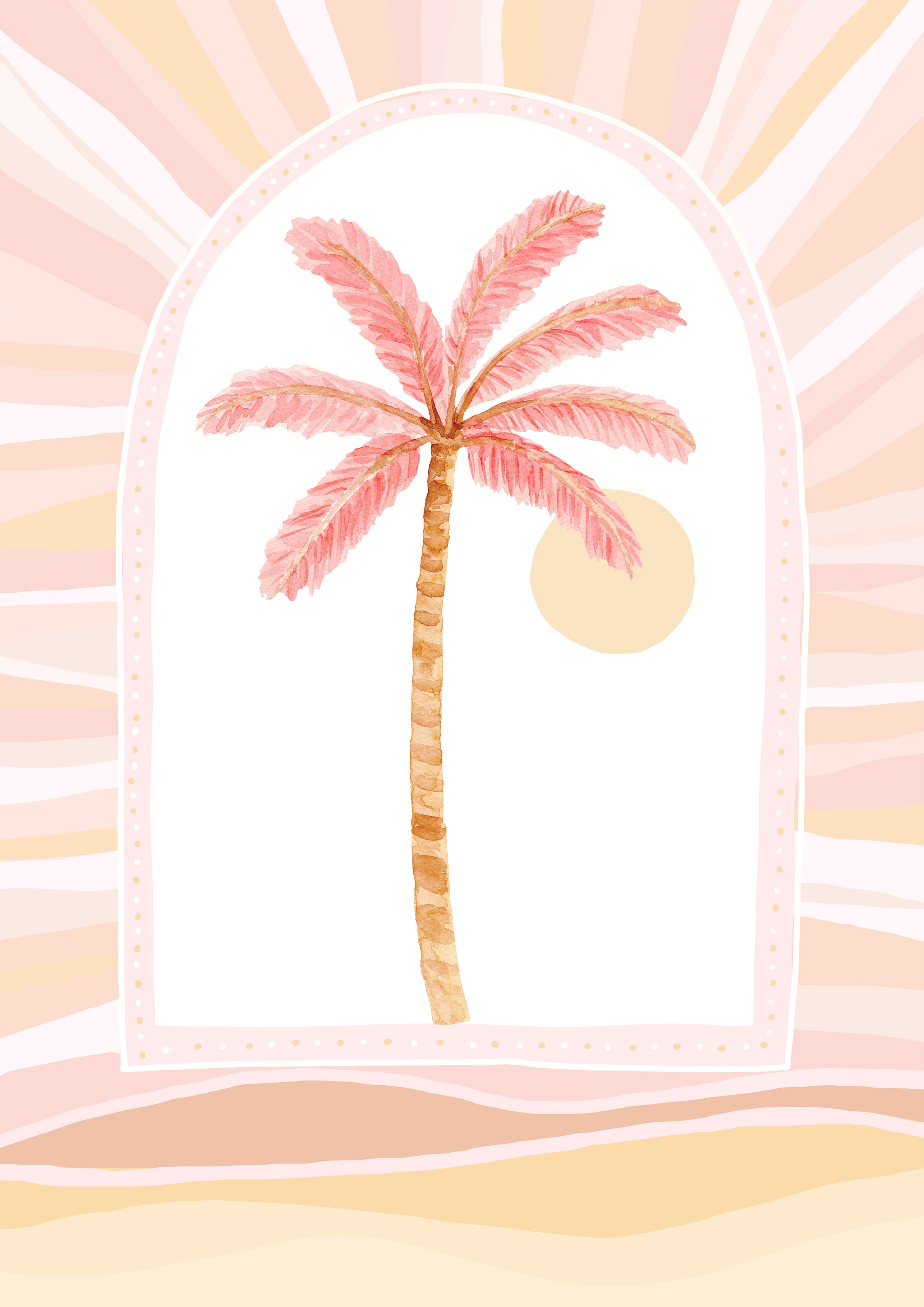 Palm Rays - Pink
