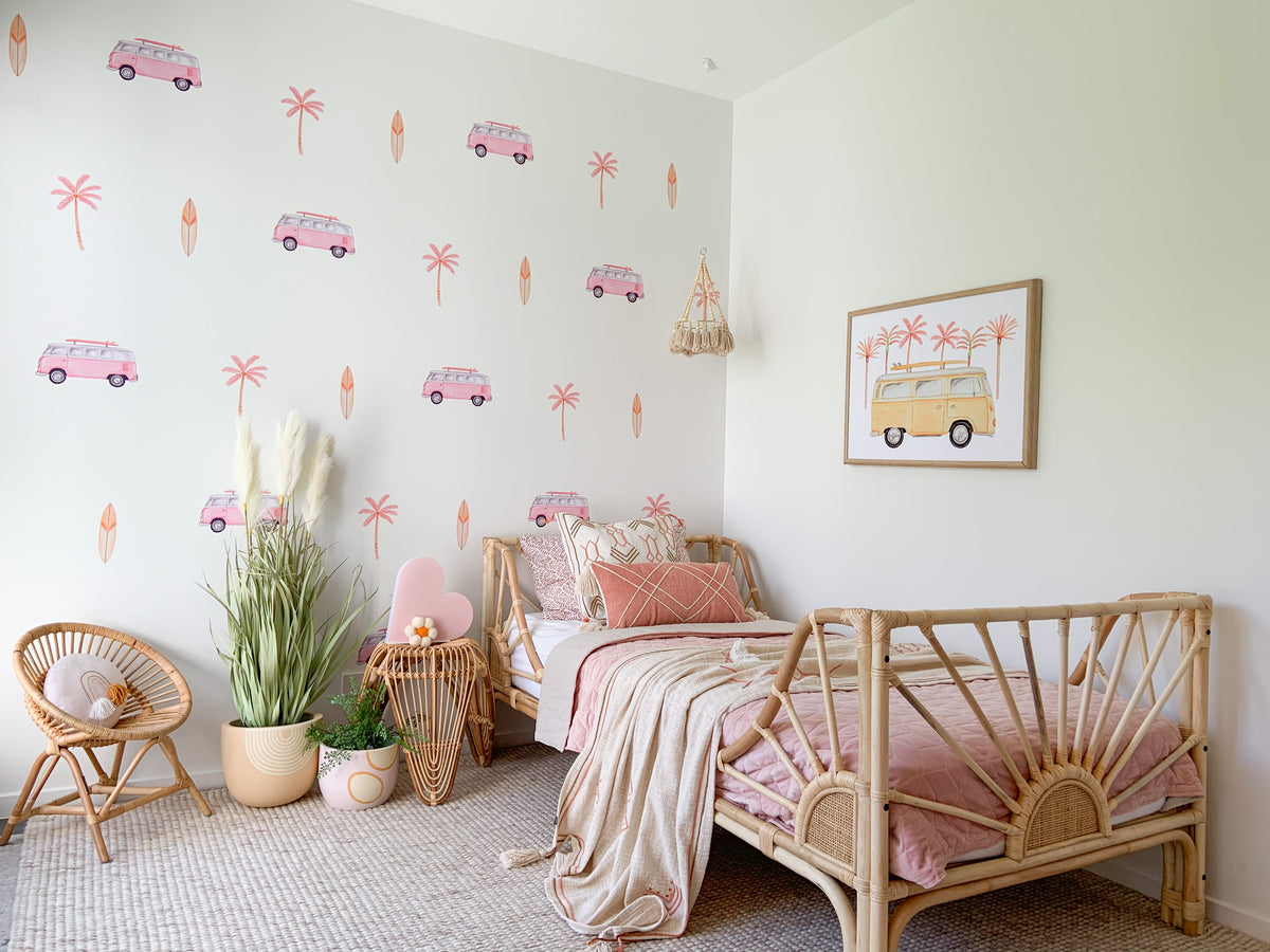 Combi Wall Stickers - Pink